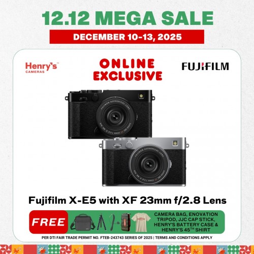 Fujifilm X-E5 with XF 23mm f/2.8 Lens