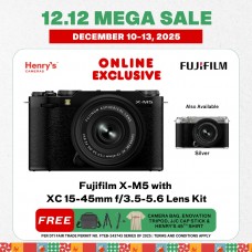 Fujifilm X-M5 with XC 15-45mm f/3.5-5.6 Lens Kit