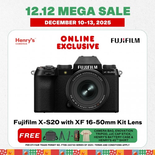 Fujifilm X-S20 with XF 16-50mm Kit Lens Mirrorless Camera Fujifilm X-S20 with XF 16-50mm Kit Lens Mirrorless Camera