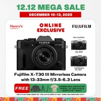 Fujifilm X-T30 III Mirrorless Camera with 13-33mm f/3.5-6.3 Lens Fujifilm X-T30 III Mirrorless Camera with 13-33mm f/3.5-6.3 Lens