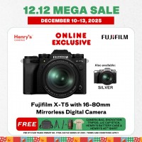Fujifilm X-T5 with 16-80mm Mirrorless Digital Camera Fujifilm X-T5 with 16-80mm Mirrorless Digital Camera