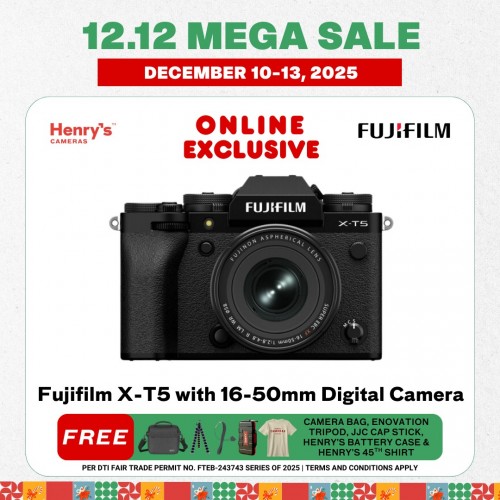 Fujifilm X-T5 with 16-50mm Digital Camera Fujifilm X-T5 with 16-50mm Digital Camera