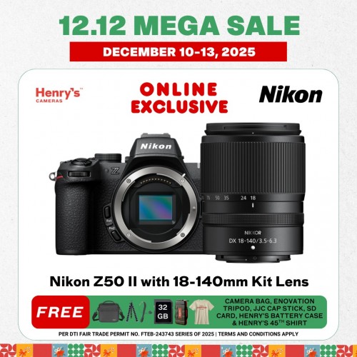 Nikon Z50 II with 18-140mm Kit Lens