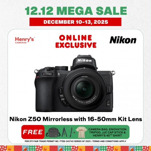 Nikon Z50 Mirrorless with 16-50mm Kit Lens
