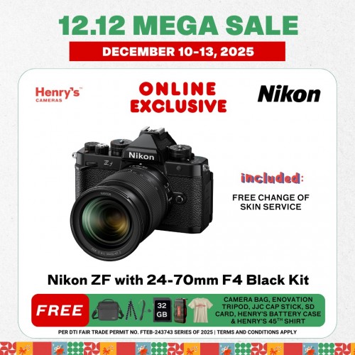 Nikon ZF with 24-70mm F4 Black Kit