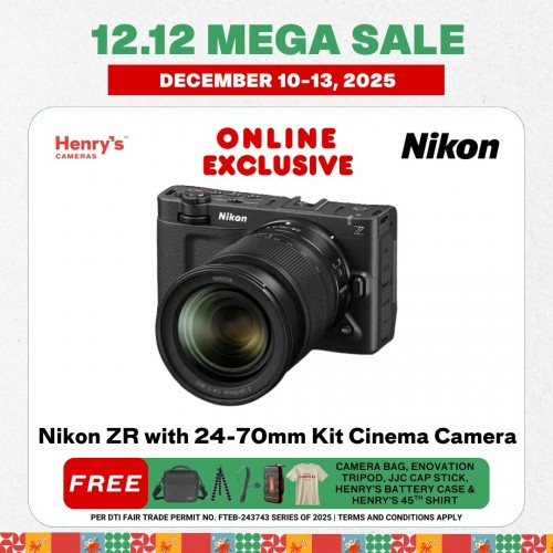 Nikon ZR with 24-70mm Kit Cinema Camera Nikon ZR with 24-70mm Kit Cinema Camera