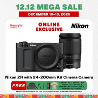 Nikon ZR with 24-200mm Kit Cinema Camera Nikon ZR with 24-200mm Kit Cinema Camera