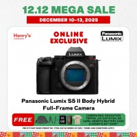 Panasonic Lumix S5 II Body Hybrid Full-Frame Camera Panasonic Lumix S5 II Body Hybrid Full-Frame Camera