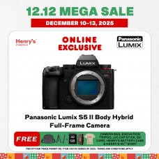 Panasonic Lumix S5 II Body Hybrid Full-Frame Camera Panasonic Lumix S5 II Body Hybrid Full-Frame Camera