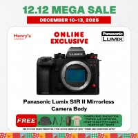Panasonic Lumix S1R II Mirrorless Camera Body Panasonic Lumix S1R II Mirrorless Camera Body