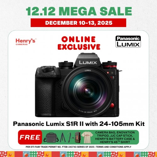 Panasonic Lumix S1R II with 24-105mm Kit Panasonic Lumix S1R II with 24-105mm Kit