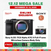 Sony ILCE-7C2 Alpha A7C II Full-Frame Mirrorless Camera Body Only Sony ILCE-7C2 Alpha A7C II Full-Frame Mirrorless Camera Body Only
