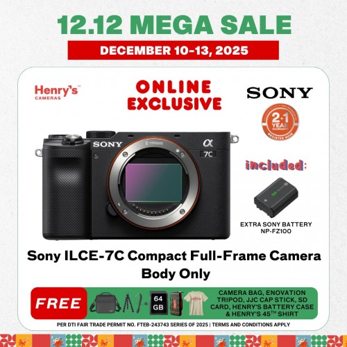 Sony ILCE-7C Compact Full-Frame Camera Body Only Sony ILCE-7C Compact Full-Frame Camera Body Only