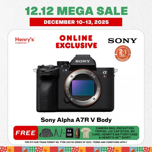 Sony Alpha A7R V Body