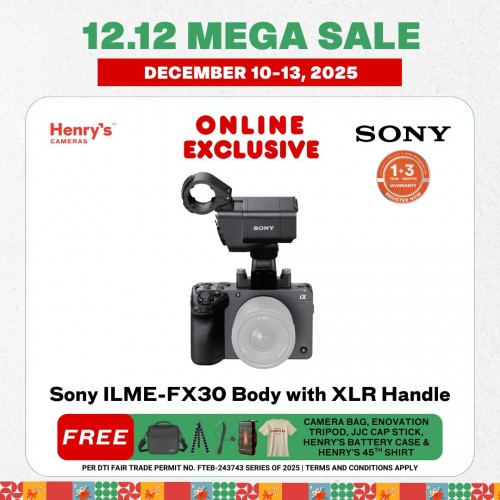 Sony ILME-FX30 Body with XLR Handle