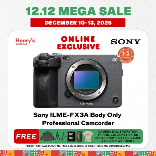 Sony ILME-FX3A Body Only Professional Camcorder Sony ILME-FX3A Body Only Professional Camcorder