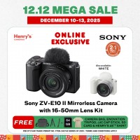 Sony ZV-E10 II Mirrorless Camera with 16-50mm Lens Kit Sony ZV-E10 II Mirrorless Camera with 16-50mm Lens Kit