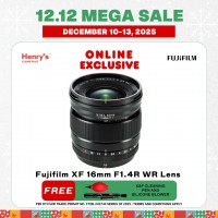 Fujifilm XF 16mm F1.4R WR Lens Fujifilm XF 16mm F1.4R WR Lens