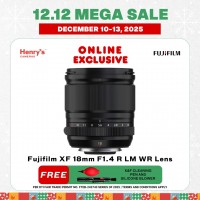 Fujifilm XF 18mm F1.4 R LM WR Lens