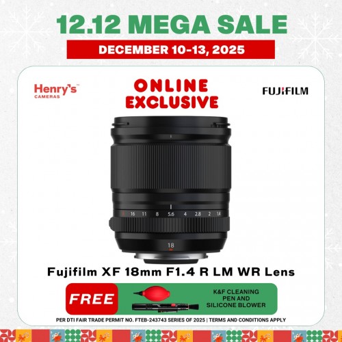 Fujifilm XF 18mm F1.4 R LM WR Lens