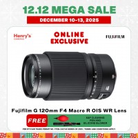 Fujifilm G 120mm F4 Macro R OIS WR Lens