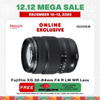 Fujifilm XG 32-64mm F4 R LM WR Lens