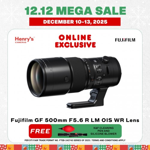 Fujifilm GF 500mm F5.6 R LM OIS WR Lens