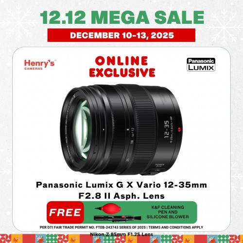 Panasonic Lumix G X Vario 12-35mm F2.8 II Asph. Lens