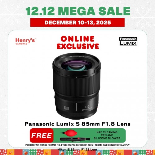 Panasonic Lumix S 85mm F1.8 Lens