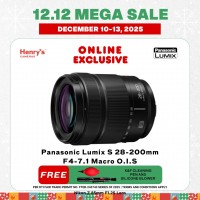 Panasonic Lumix S 28-200mm F4-7.1 Macro O.I.S