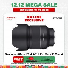 Samyang 50mm F1.4 AF II For Sony E Mount Samyang 50mm F1.4 AF II For Sony E Mount