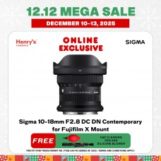 Sigma 10-18mm F2.8 DC DN Contemporary for Fujifilm X Mount Sigma 10-18mm F2.8 DC DN Contemporary for Fujifilm X Mount
