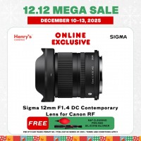 Sigma 12mm F1.4 DC Contemporary Lens for Canon RF