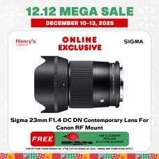 Sigma 23mm F1.4 DC DN Contemporary Lens For Canon RF Mount Sigma 23mm F1.4 DC DN Contemporary Lens For Canon RF Mount