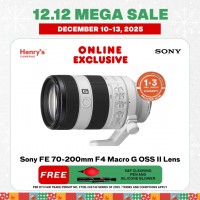 Sony FE 70-200mm F4 Macro G OSS II Lens 