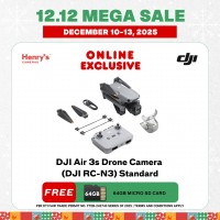 DJI Air 3s Drone Camera (DJI RC-N3) Standard DJI Air 3s Drone Camera (DJI RC-N3) Standard