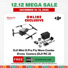DJI Mini 5 Pro Fly More Combo Drone Camera (DJI RC 2) DJI Mini 5 Pro Fly More Combo Drone Camera (DJI RC 2)