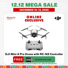 DJI Mini 4 Pro Drone with RC-N2 Controller DJI Mini 4 Pro Drone with RC-N2 Controller