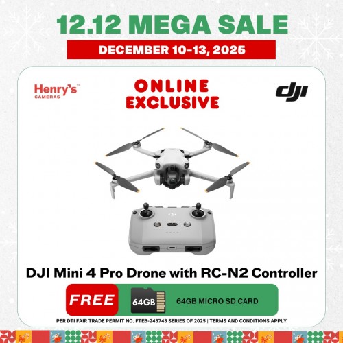 DJI Mini 4 Pro Drone with RC-N2 Controller