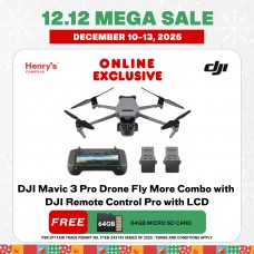 DJI Mavic 3 Pro Drone Fly More Combo with DJI Remote Control Pro with LCD