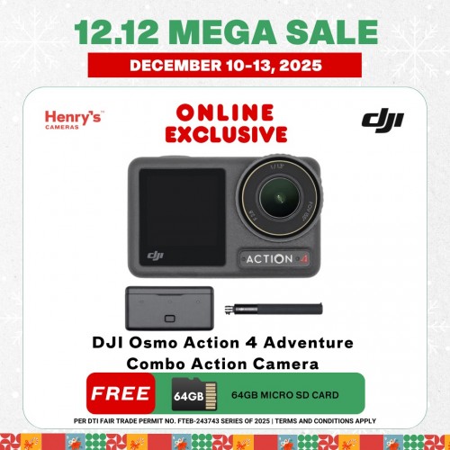 DJI Osmo Action 4 Adventure Combo Action Camera