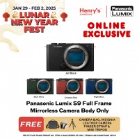 Panasonic Lumix S9 Full Frame Mirrorless Camera Body Only