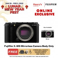 Fujifilm X-M5 Mirrorless Camera Body Only