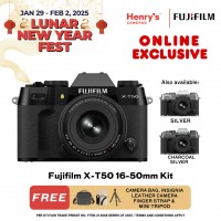 Fujifilm X-T50 16-50mm Kit Digital Mirrorless Camera