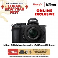 Nikon Z50 Mirrorless with 16-50mm Kit Lens