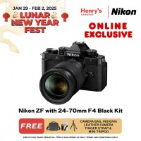 Nikon ZF with 24-70mm F4 Black Kit