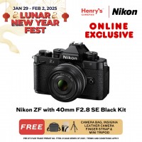 Nikon ZF with 40mm F2.8 SE Black Kit