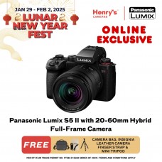 Panasonic Lumix S5 II with 20-60mm Hybrid Full-Frame Camera