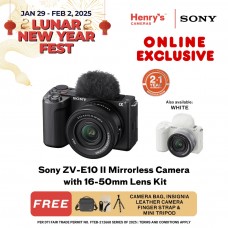 Sony ZV-E10 II Mirrorless Camera with 16-50mm Lens Kit