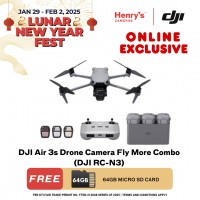 DJI Air 3s Drone Camera Fly More Combo (DJI RC-N3)